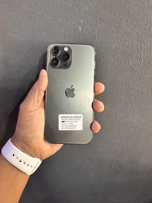 Used 1TB Apple iPhone 13 Pro Max in Black - Battery health 100 battery change original battery.