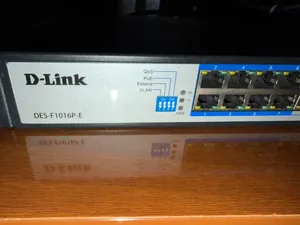 أداء قوي لا يتوقف: سويتش D-Link DES-F1016P-E للبيع الآن.