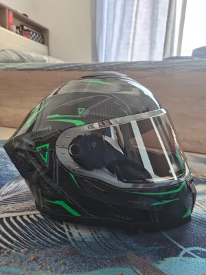 new motorcycle helmet with mirrored visor gray