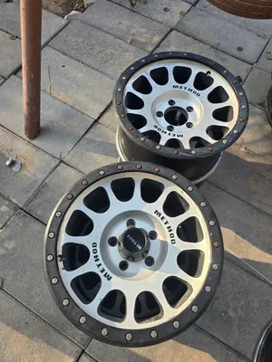 Method original rims size 17 for jeepرنقاق ميثود حجم 17 للجيب