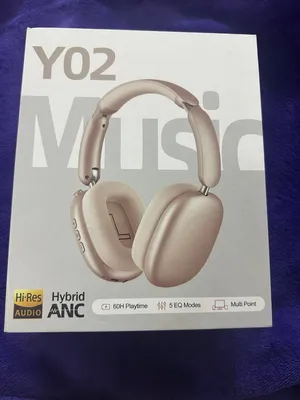 سماعة Wentronic Y02 اللاسلكية عزل ضوضاء نشط ANC  صوت Hi-Res نقي وواضح