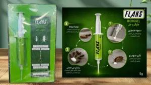 FLAKS MICROGEL القوة التي تصل إلى قلب العش ودّع الصراصير والنمل من أول استخدام مع FLAKS Microgel