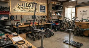 الغالب لصيانة السكوترات. وا الدراجات الكهربائية