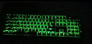 Mechanical gaming keyboard with no issues with the lighting system and the buttons