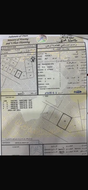 ارض للبيع الهجاري المرحله 1