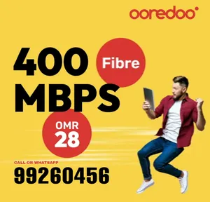 Ooredoo Fibre/5G Internet Wifi Connection Available Ooredoo Home Internet Connection