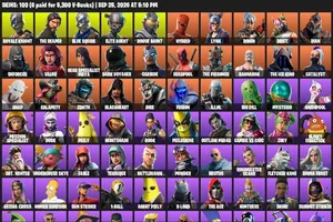 Fortnite Accounts and Characters for Sale in Dubai