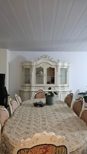 White vintage dining Room