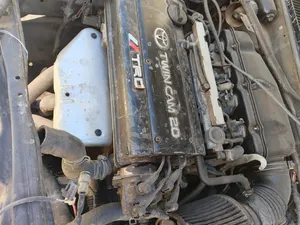 (4AGE 20V Blacktop) كامل مع بيان جمركي رسمي ماتور