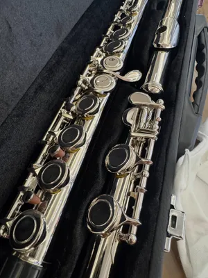 فلوت مع كامل اغراضه فقطط 85 دينار Flute