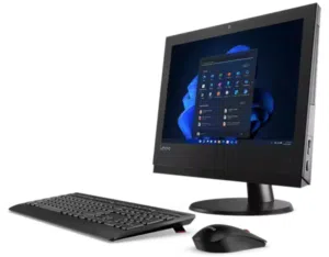 كمبيوتر لينوفو كامل AIO Lenovo 19.5” Computer Intel i3, 7th Gen with Home Theater Speaker 5.1 CH.