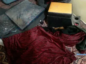 ستاره وفرشه غطي المكينه وتكايه باص كوستر