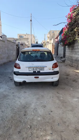بيجو 206 فحص خالي قص قلبان مرخصه سنه كامله