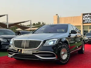 مرسيدس بنز S 500 2014 كيت مايباخ أورجينال وارد كوري بحالة الوكالة التامة وسعر عرض ممتاز.