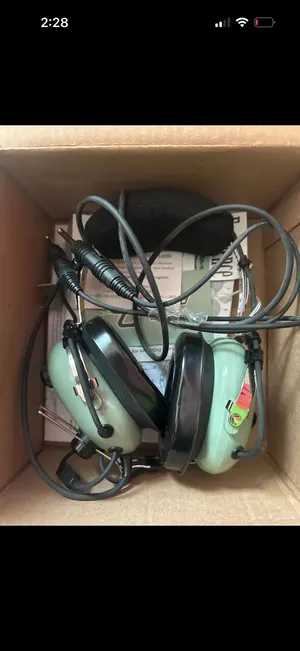 سماعة طيران اصلية David Clark Aviation Headset