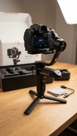 Zhiyun WEEBILL S 3-Axis Camera Gimbal Stabilizer – Like New!