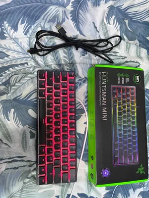 Razer huntsman mini with pudding PBT keycaps