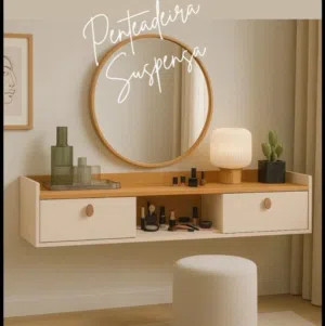 تسريحة معلقه بتصميم عصري Furniture oh mdf 2