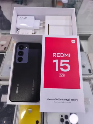 مشغل ايام Radmi 15 5G ram 16 giga 256 مكفول بالشركة اغراضة والكرتونة الاصلية متوفر توصيل
