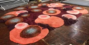 سجادة فاخرة ثلاثية الأبعاد (3D) ماركة RingChen العالمية - بحالة ممتازة