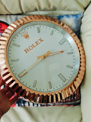 wall clock Rolex 2025 stainless steel