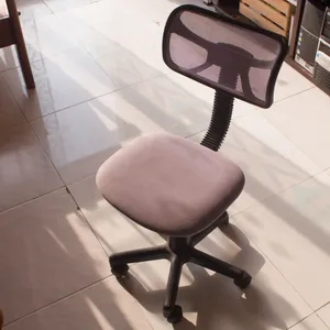 Small Purple Office Wheeled Adjustable Swivel Desk Posture Chair
