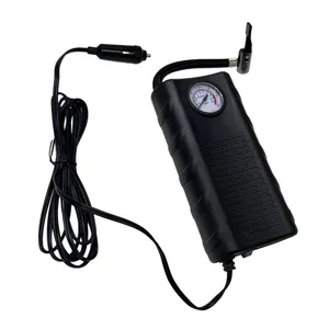 منفاخ إطارات محمول Z-1816 - 130W - 150 PSI - 12V - إيقاف تلقائي - للسيارة والدراجة - Generic