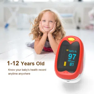 جهاز فحص نسبه الاكسجين في الدم للاطفال oximeter for kids فحص الاكسجين ونبضات القلب