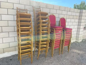 Rent Elegant Tiffany (Chiavari) Chairs and Tables for Weddings, Parties & Events