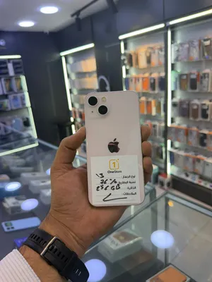 iPhone 13 256 GB uesd ايفون 13 256 جيجا مستعمل بحاله وكاله بطاريه 76% اصلي مش مفتوح ولا مستبدل ق