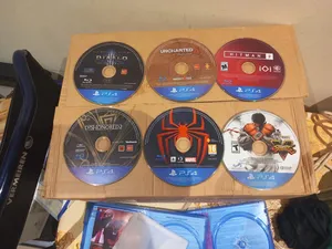 PS4 Game Discs Bundle (Spider-Man, Uncharted 4, Diablo III, Hitman 2 & More)