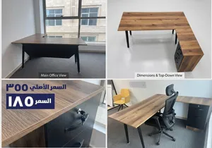 مكاتب مدراء عدد 2 للبيع بحالة ممتازة