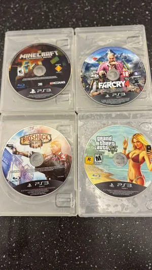 PS3 Games Bundle – Minecraft, GTA V, Far Cry 4 & BioShock Infinite