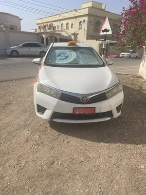 كورولا تكسي للبيع مع رقم