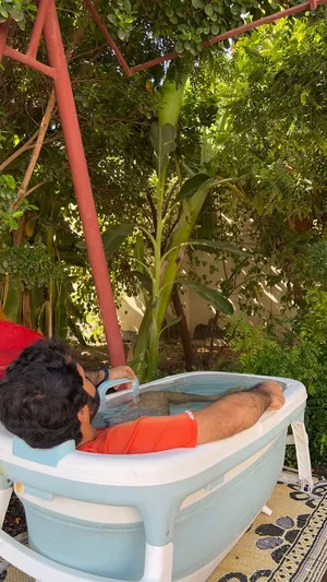 بانيو قابل للطي - حوض استحمام