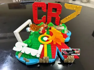 ليجو كريستيانو رينالدو LEGO Editions Cristiano Ronaldo – Football Highlights 43012