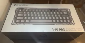 Mercury V60 Pro Deluxe Edition – Dual Keycap Gift Box Set Gun Metal
