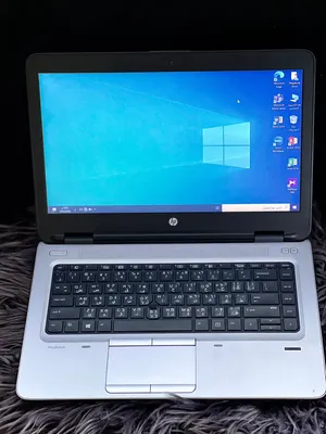 HP ProBook Core i5 الجيل السادس رام 8 DDR4 تخزين NVMe سريع كيبورد مضيء وبطارية ممتازة