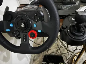 G29 steering wheel ,pedals and gear shifter