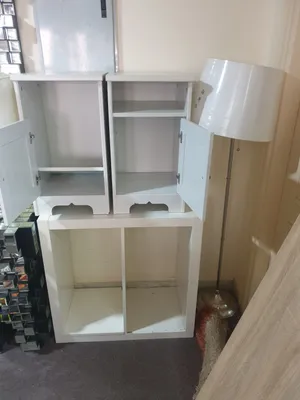 cupboard & Night Table 3 pic from Home centre white