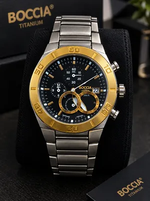ساعة Boccia Titanium 3779-05 منذ عام 1998 شبه نادره في الاردن