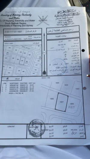 ارض للبيع منطقه العويد حاره جديده النهضه موقعه حلو