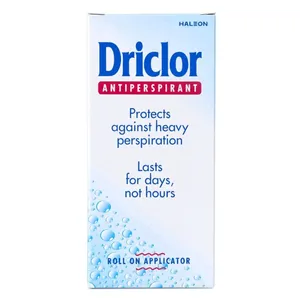 حل مشكله فرط التعرق من دريكلور Driclor