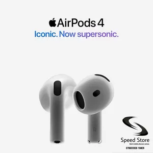 سماعات ابل الاصلية الجيل الرابع ANC Airpods 4 متوفر لدى سبيد ستور