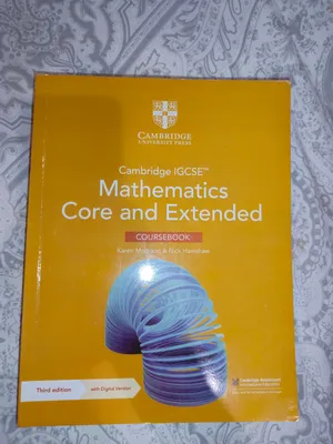 Mathematics Core & Extended Coursebook Mastercopy By Cambridge International Education 0580 (9-1)