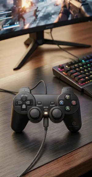 Wireless game controller 2.4 GHz 2 pieces