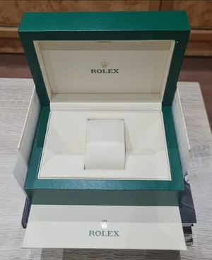 Rolex green presentation box with outer box—brand new original packaging (box only)