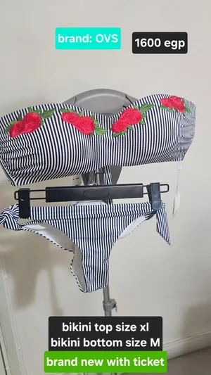OVS bikini bottom M with matching bikini top XL