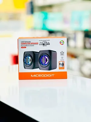 Brand New MicroDigit Computer Speakers in Oman  Powerful Audio