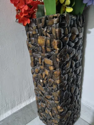afkary artificial flowers and vase